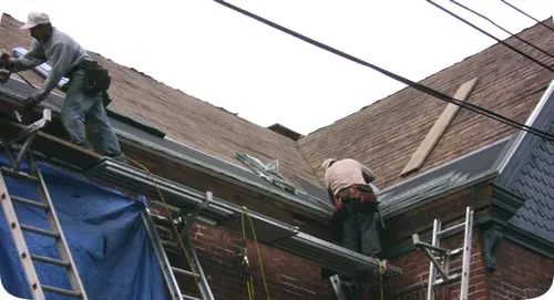 Slide of Kyle's Roofers