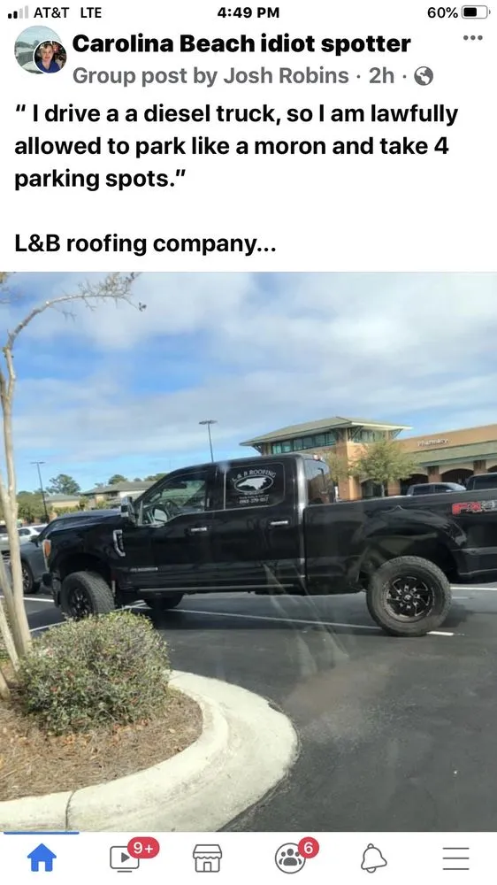 Slide of L & B Roofing