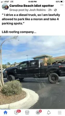L & B Roofing Logo