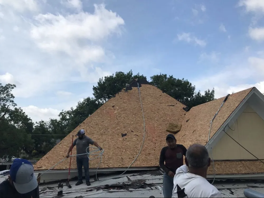 Slide of L & J Roofing