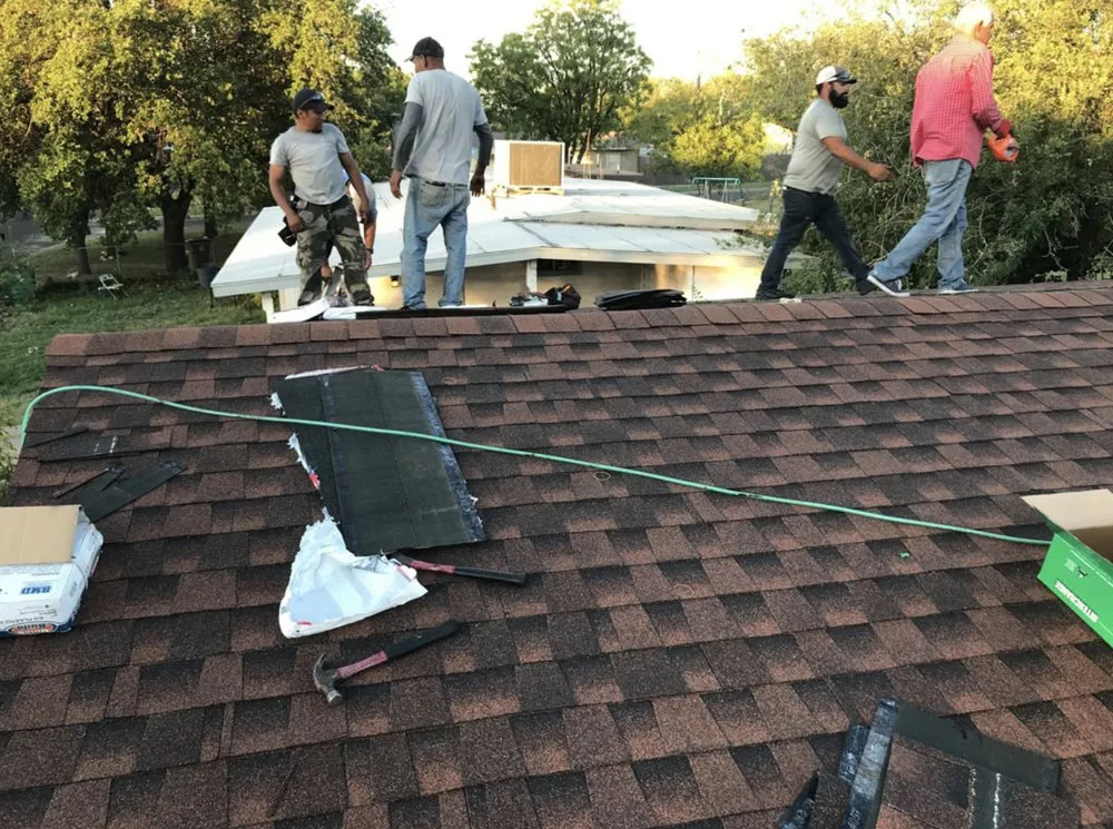 Slide of L & J Roofing