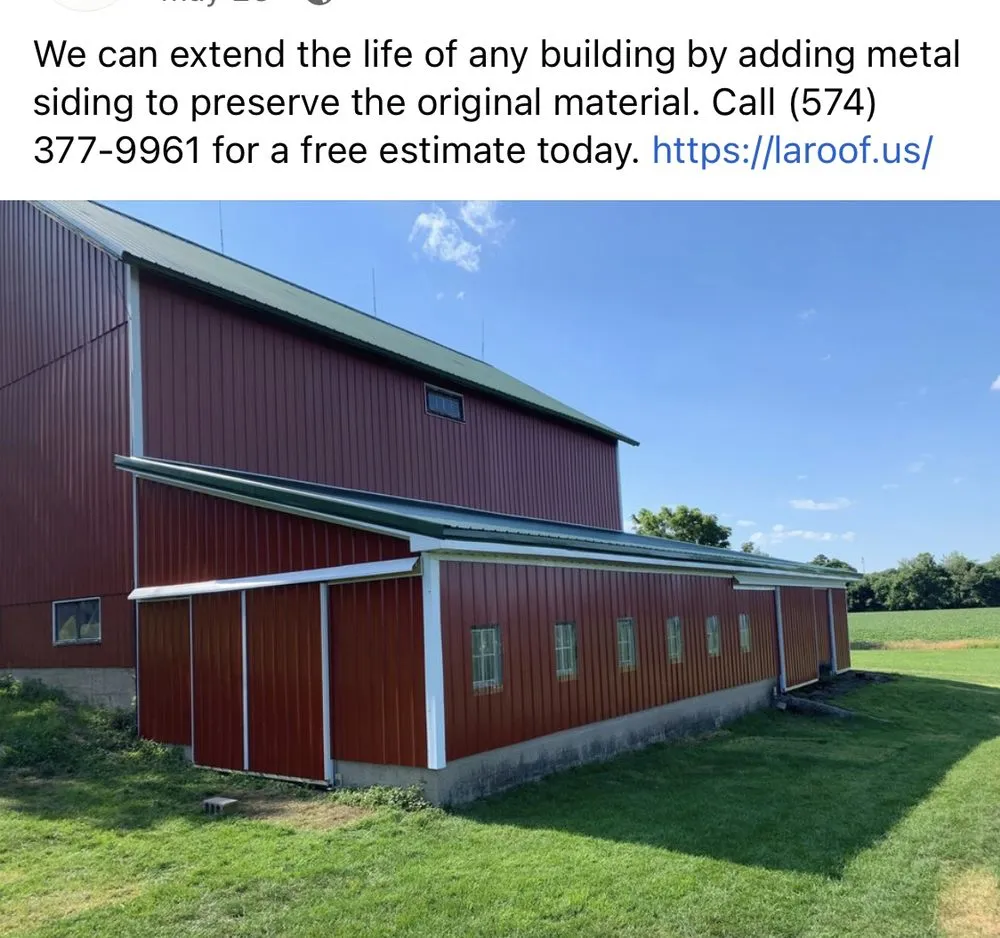 Slide of L A Roofing