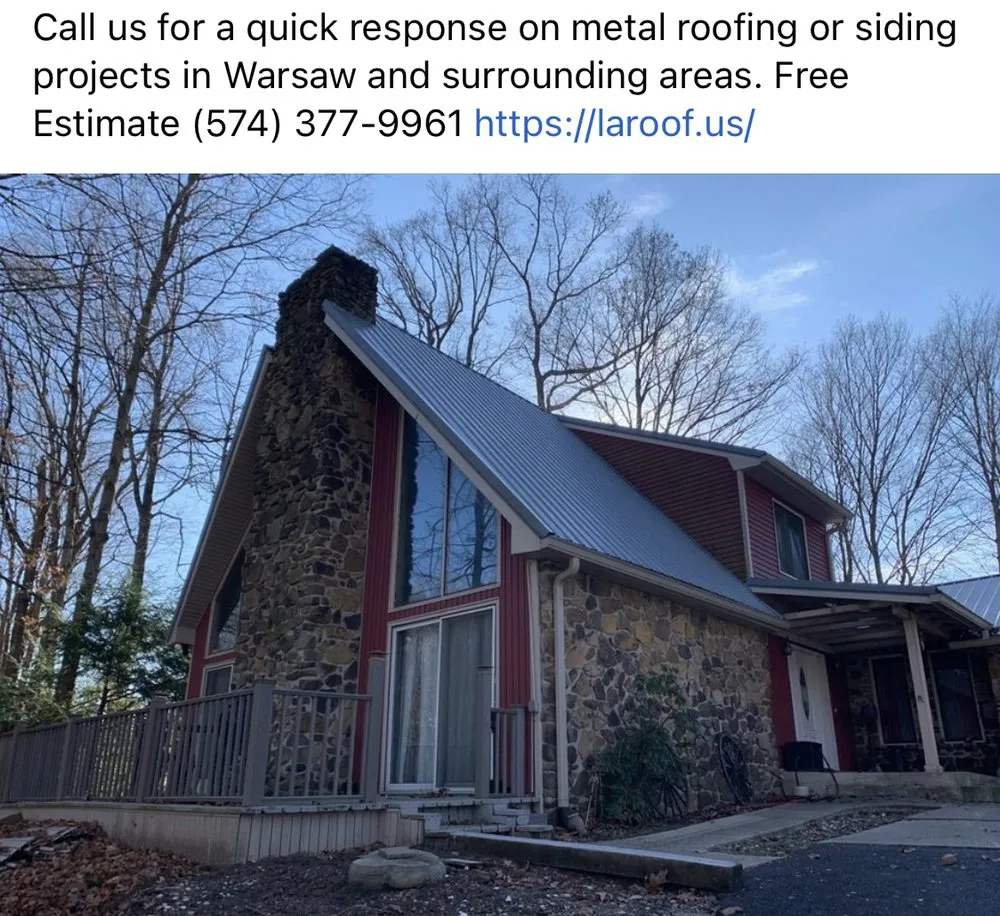 Slide of L A Roofing