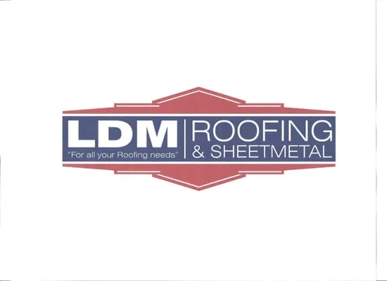 L D M Roofing Logo