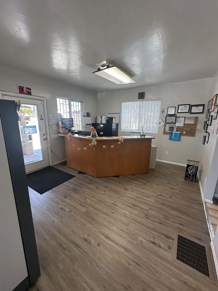 Slide of L E Roofing