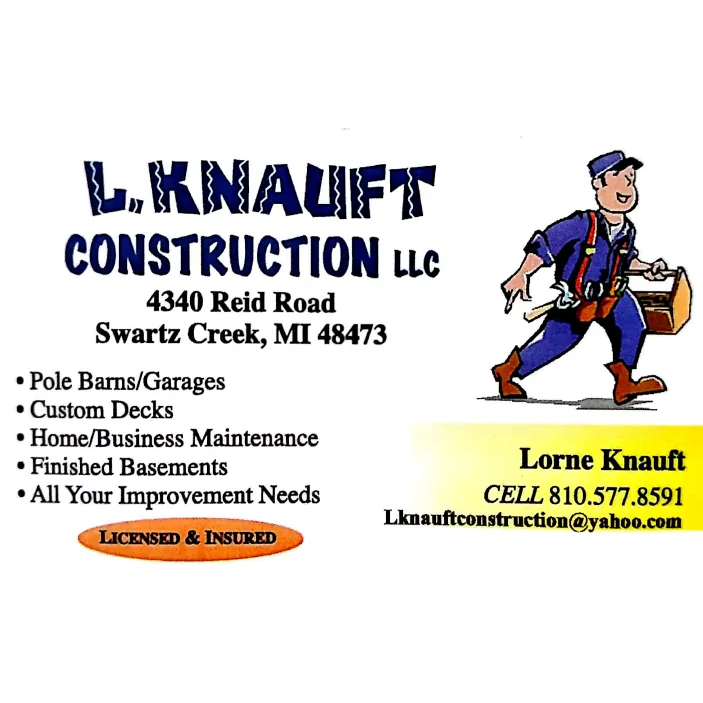 Slide of L Knauft Construction