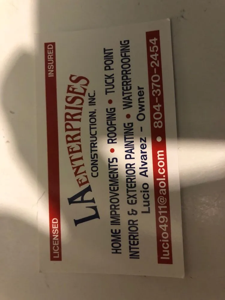 Slide of LA Enterprises