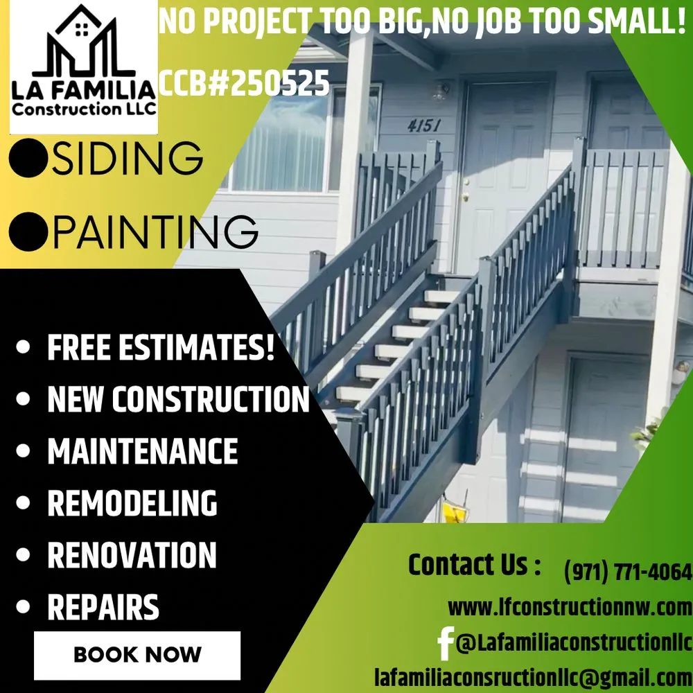 Slide of La Familia Construction