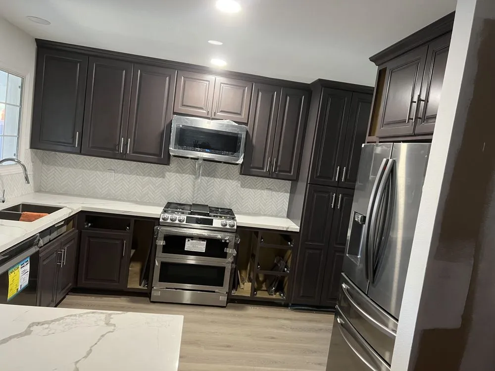 Slide of La Habra Construction