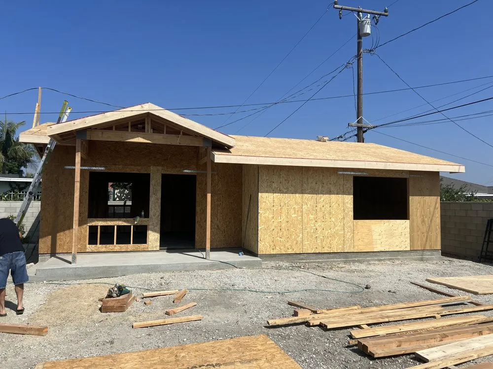 Slide of La Habra Construction