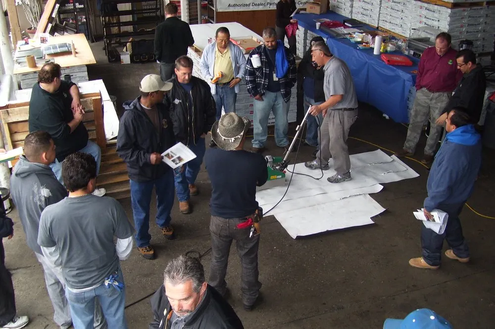 Slide of LA Roofing Materials