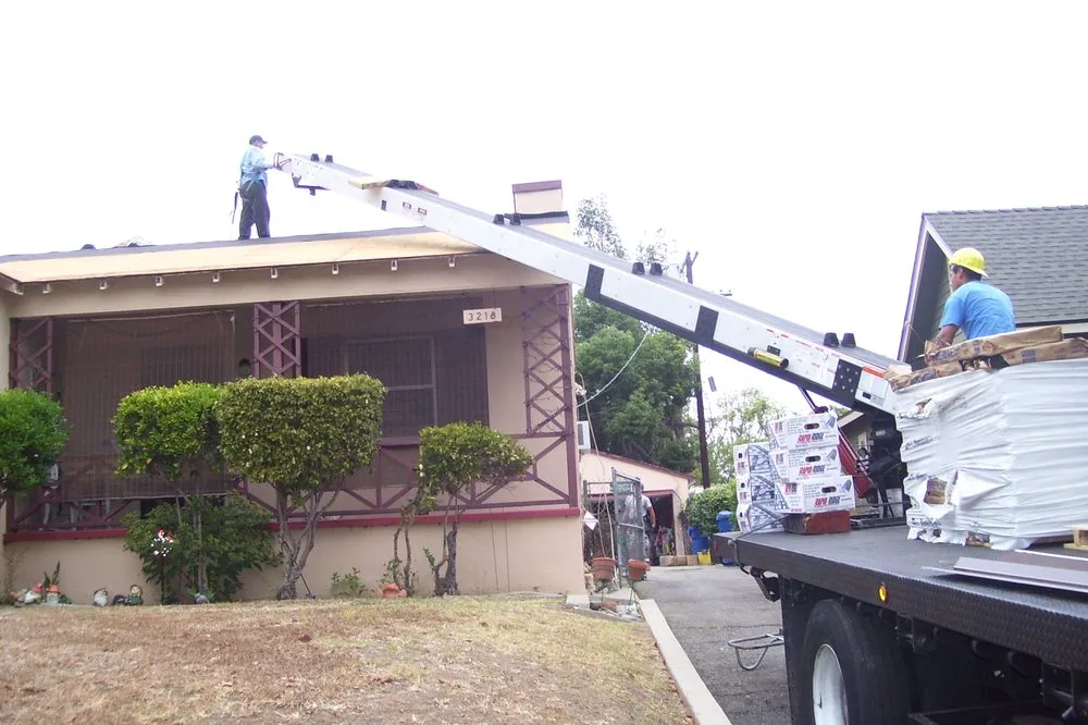 Slide of LA Roofing Materials