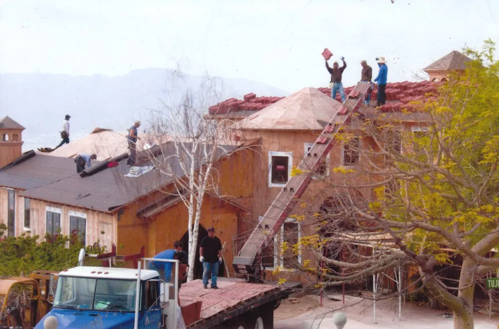 Slide of LA Roofing Materials