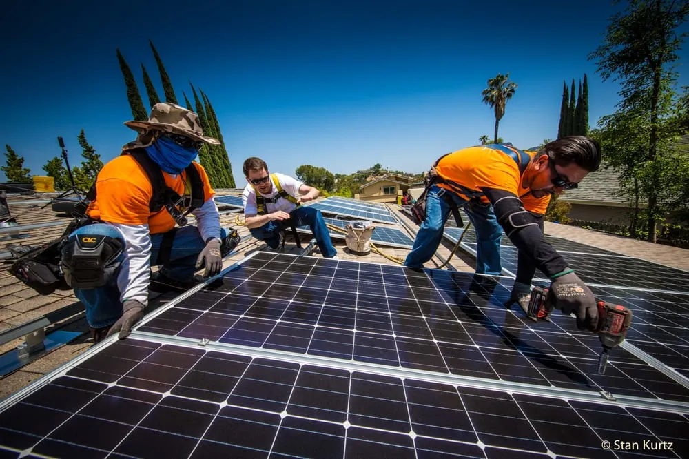 Trusted shingle roofing service for homes in Sun Valley, CA by LA Solar Group