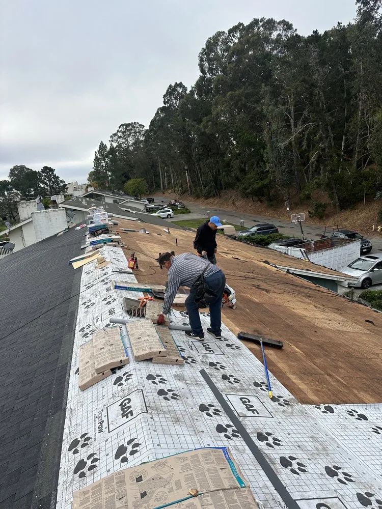 Slide of LAAC Roofing Services