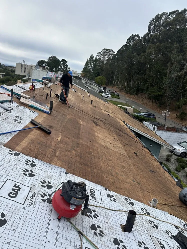 Slide of LAAC Roofing Services