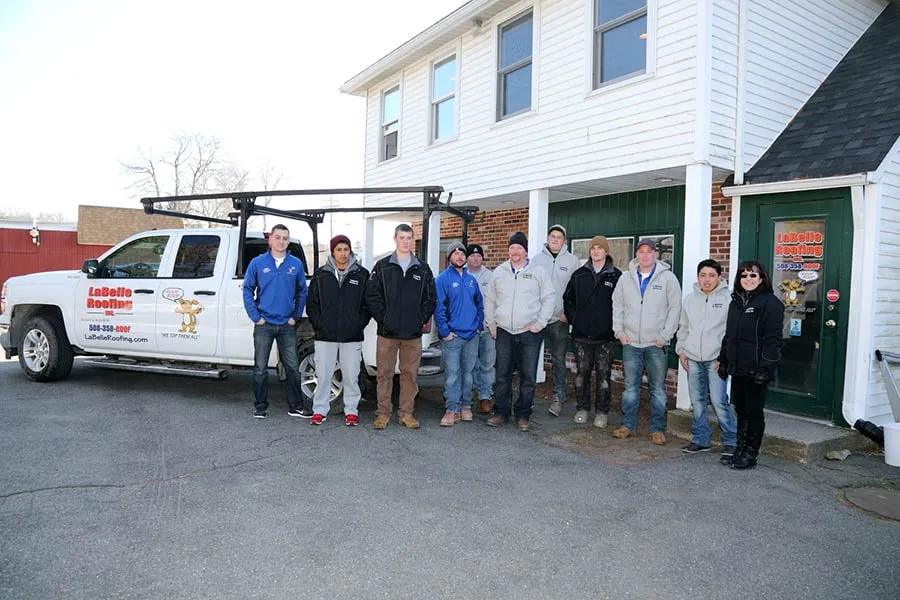 Slide of LaBelle Roofing