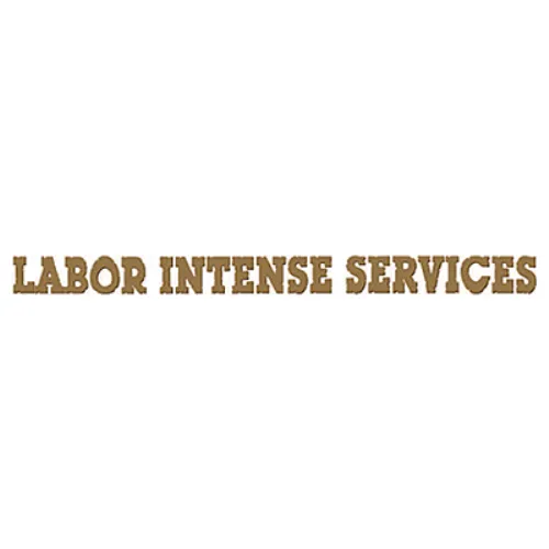 Slide of Labor Intense Services