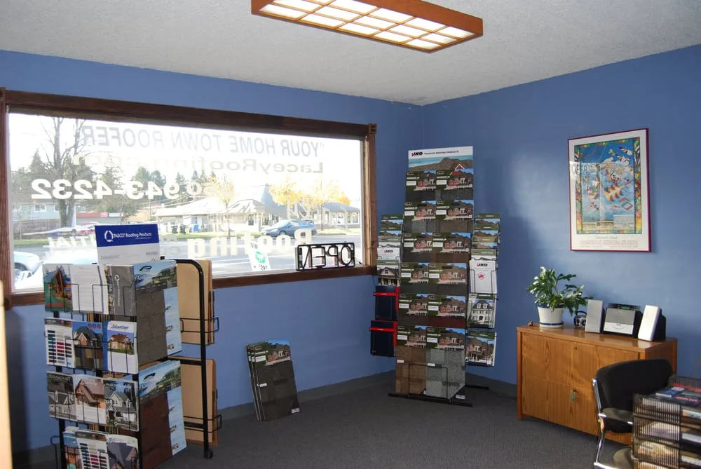 Slide of Lacey Roofing