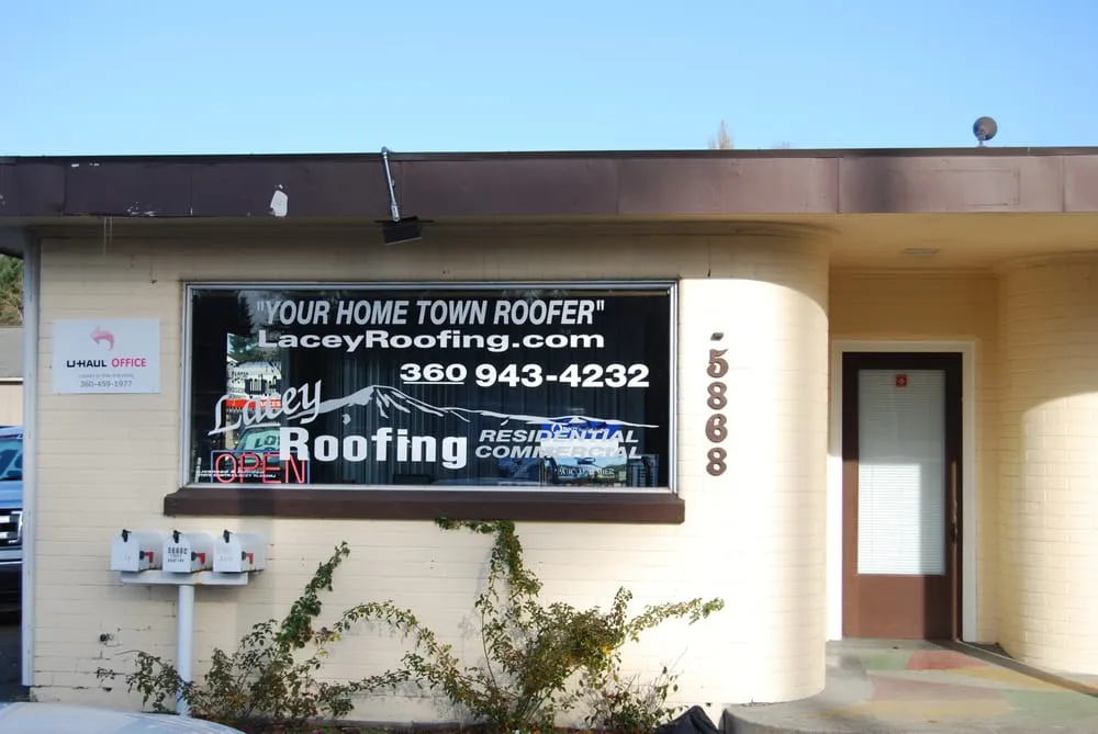 Slide of Lacey Roofing