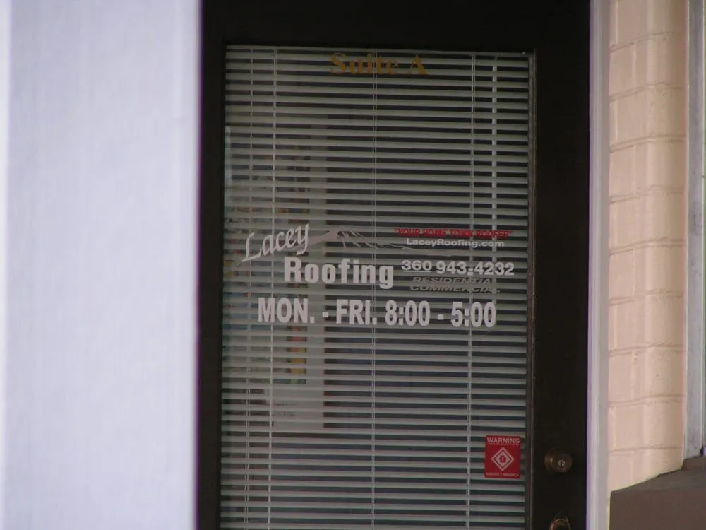 Slide of Lacey Roofing