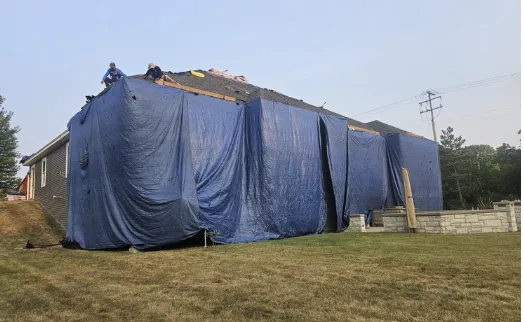 Slide of Ladders Up Exteriors