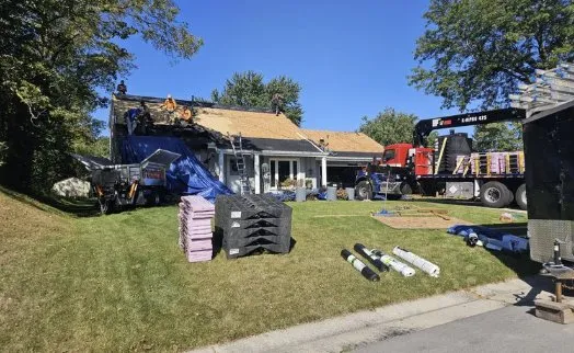 Slide of Ladders Up Exteriors