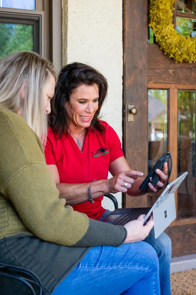 Slide of Lady On The Roof