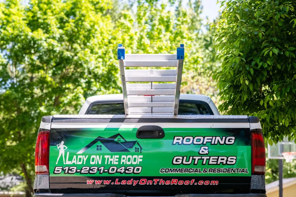 Slide of Lady On The Roof