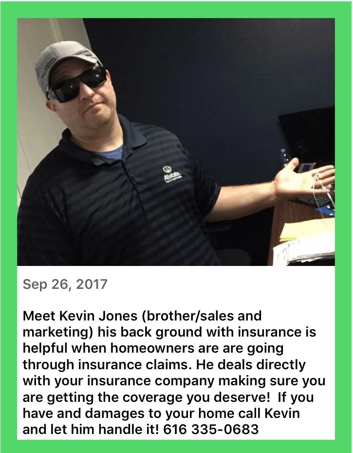 Slide of Lake Michigan Construction & Roofing