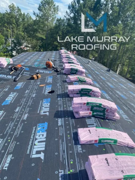Slide of Lake Murray Roofing