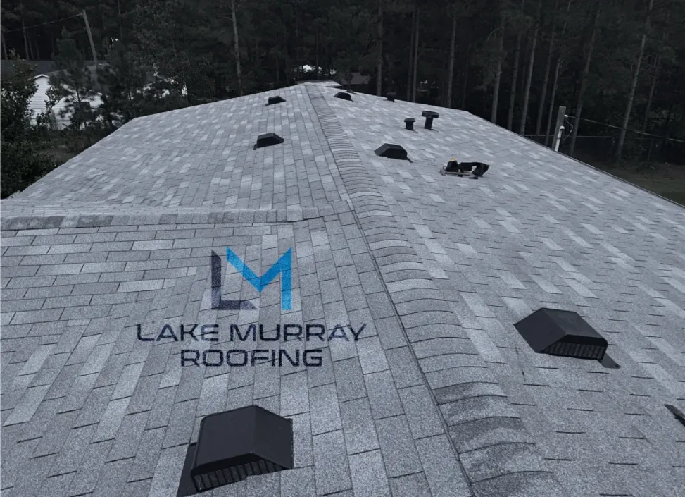 Slide of Lake Murray Roofing