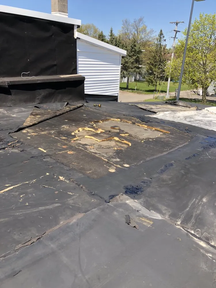 Trusted storm damage roof repair in Lawrence, MI by Lakeside Commercial Roofing