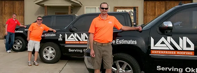 Slide of Land Enterprises Roofing