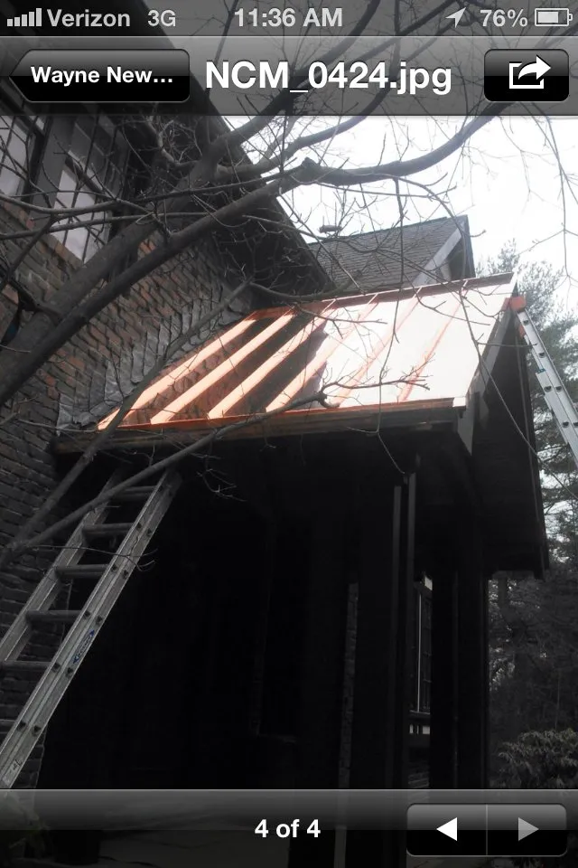 Slide of Landline Roofing