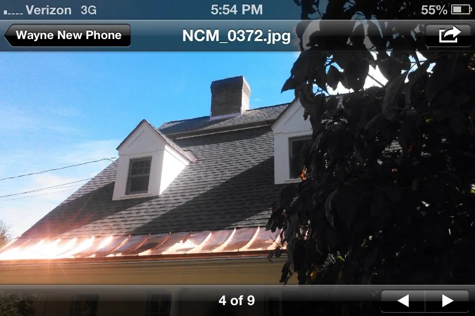 Slide of Landline Roofing