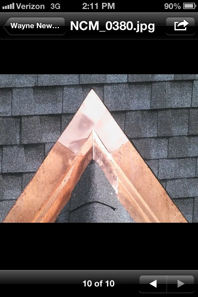 Slide of Landline Roofing