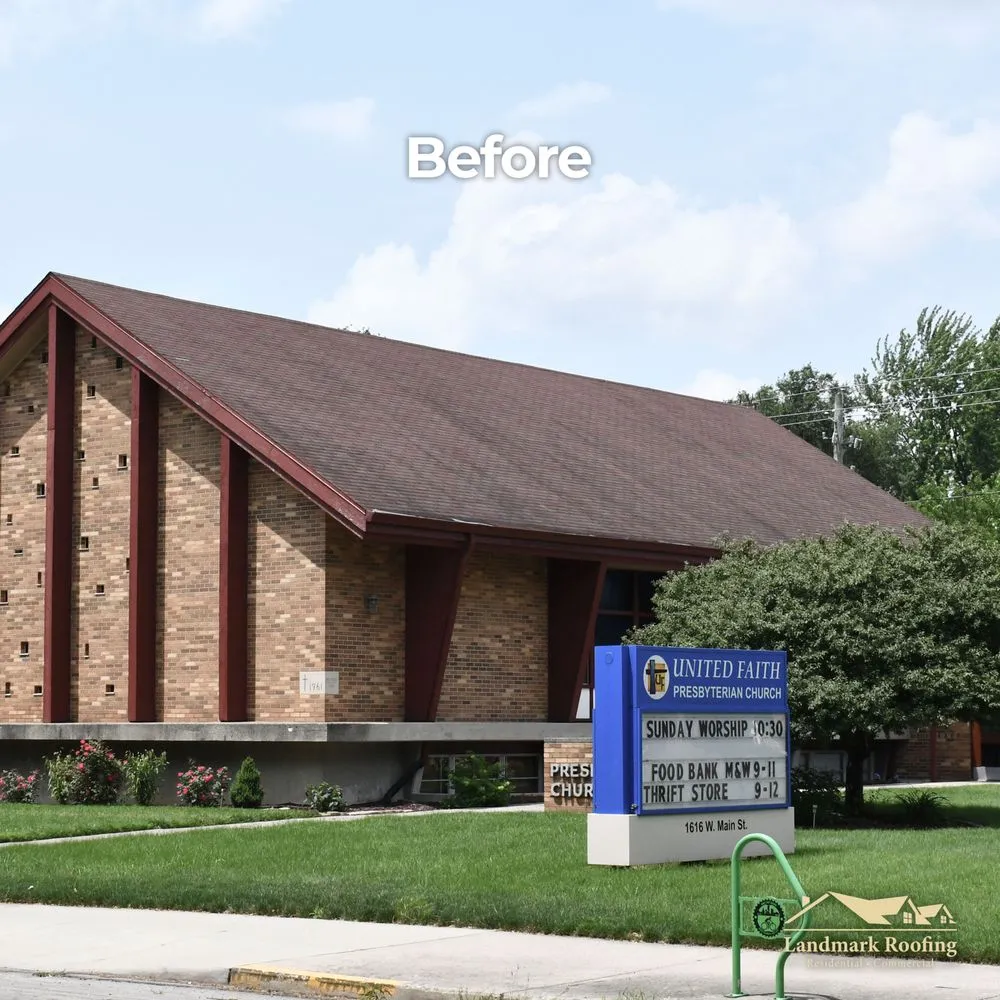 Slide of Landmark Roofing Fort Wayne