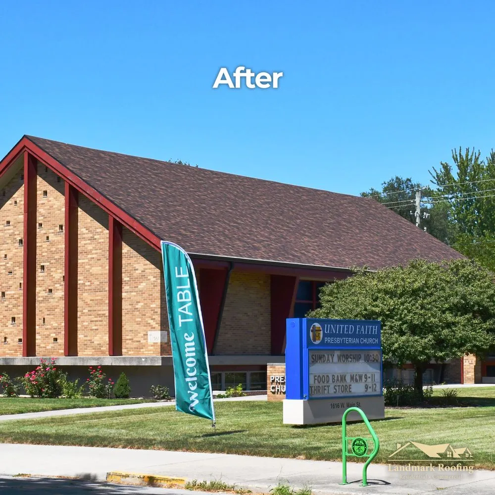 Slide of Landmark Roofing Fort Wayne