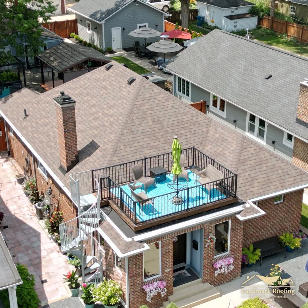 Slide of Landmark Roofing Fort Wayne