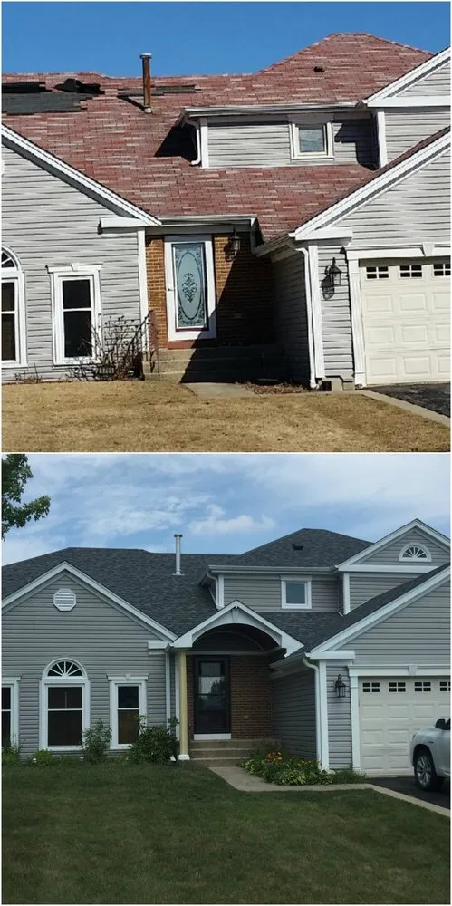 Slide of Landmark Roofing