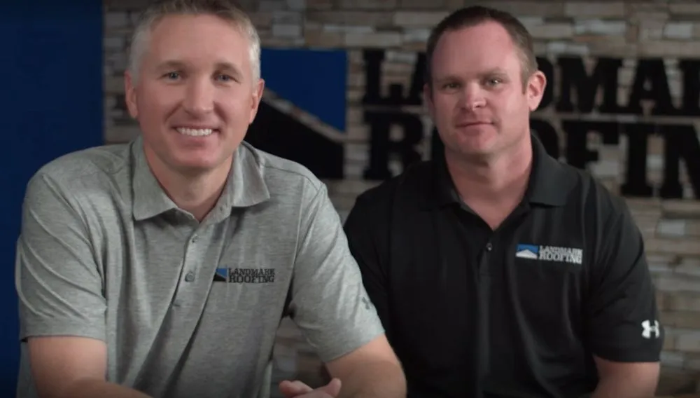 Slide of Landmark Roofing