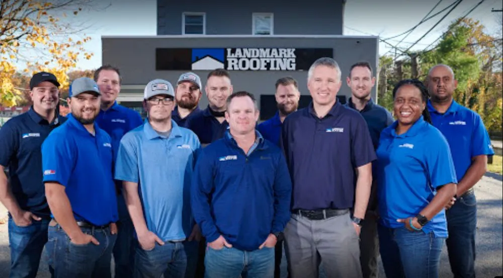 Slide of Landmark Roofing