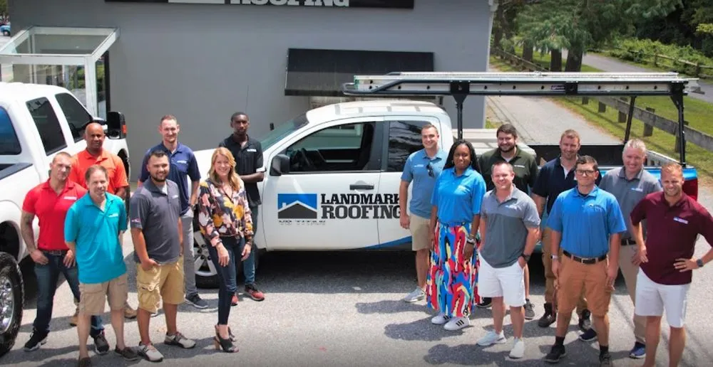 Slide of Landmark Roofing