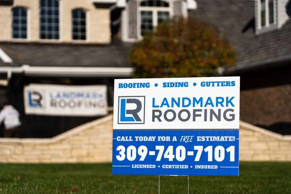 Slide of Landmark Roofing