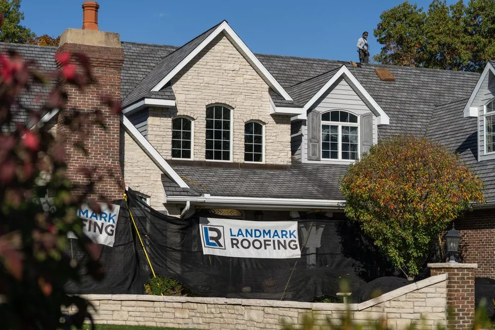 Slide of Landmark Roofing