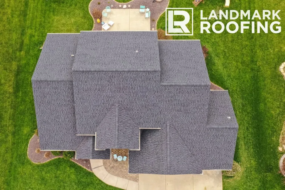 Slide of Landmark Roofing