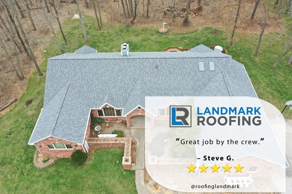 Slide of Landmark Roofing
