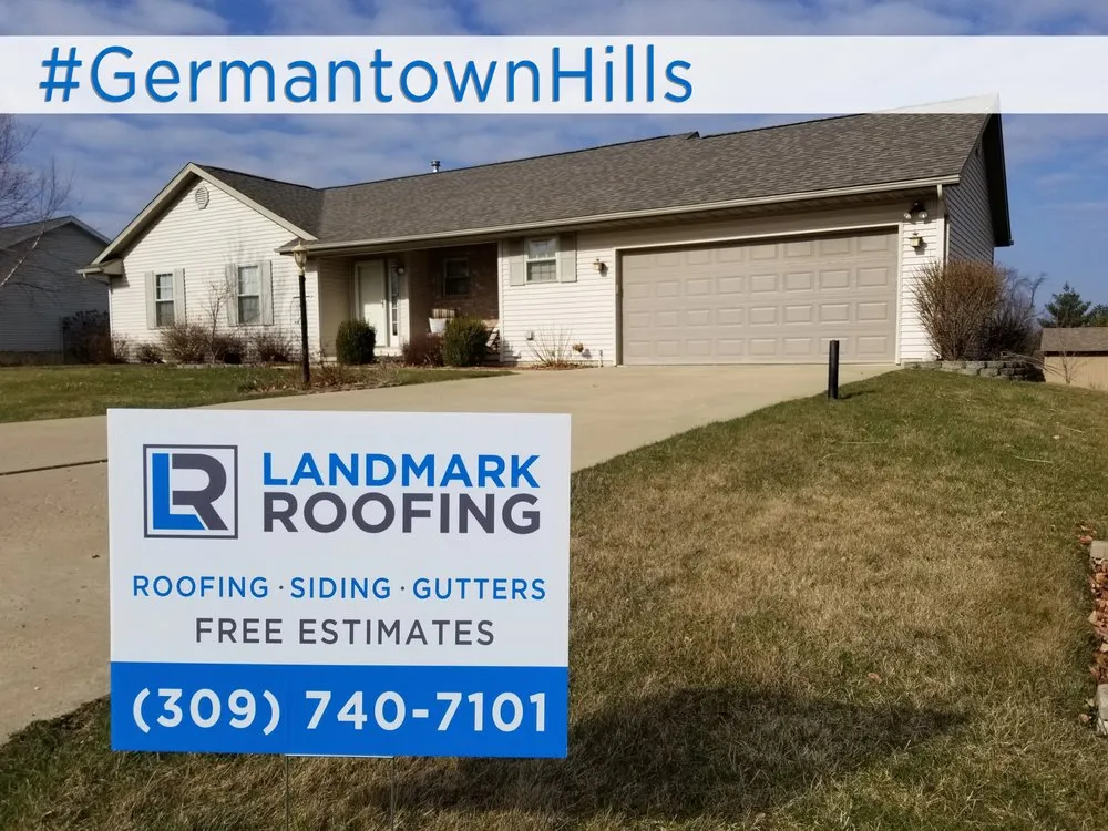Slide of Landmark Roofing