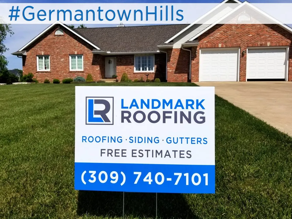 Slide of Landmark Roofing